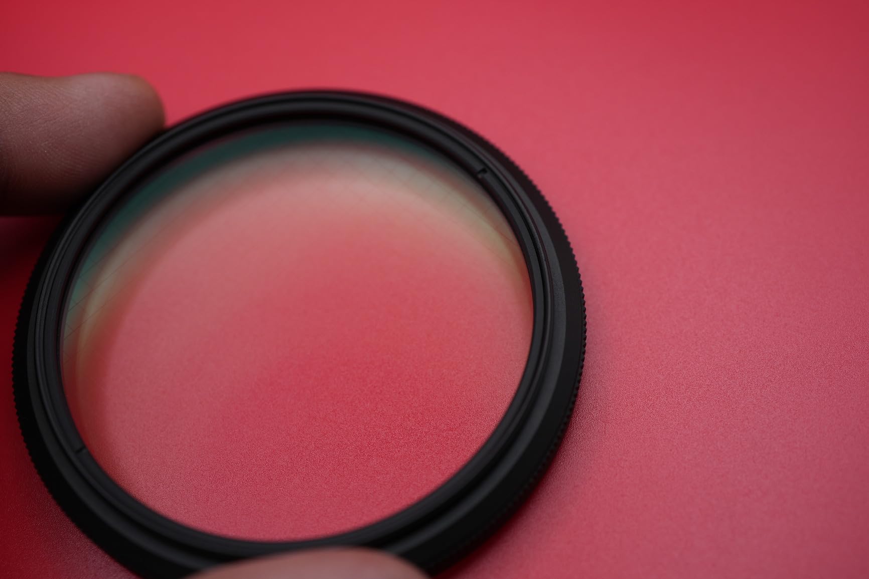 Nice star filter works well with lights, especially at night, but is a little thick.