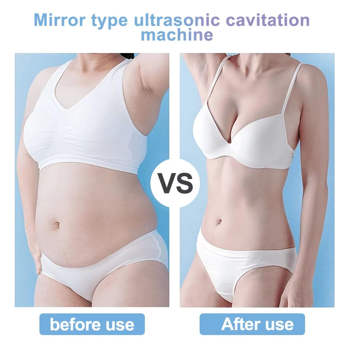 4 in 1 Radiofrequenza Cellulite 40k Massaggiatore Anticellulite Macchinario Radiofrequenza Corpo per Dimagrire Professionale per la bellezza del viso addome, glutei e cosce