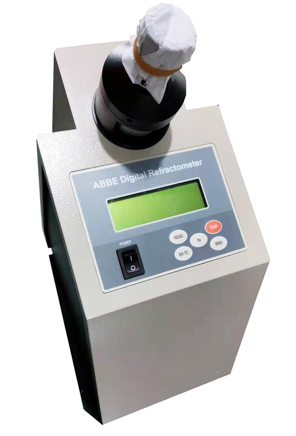 Lab ABBE Refractometer Digital Abbe Refractometer Used to Measure The Brix(BX) of The Sugar Solution and Correct The Affect of Temperature on The Brix Automatically Range 1.3000-1.7000nD
