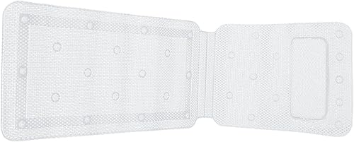 Miniatura 2 de Alfombrilla de baño de cuerpo completo, 1 colchón de spa, cojín de lujo, antideslizante, suave, transpirable, acolchado, para tina, soporte