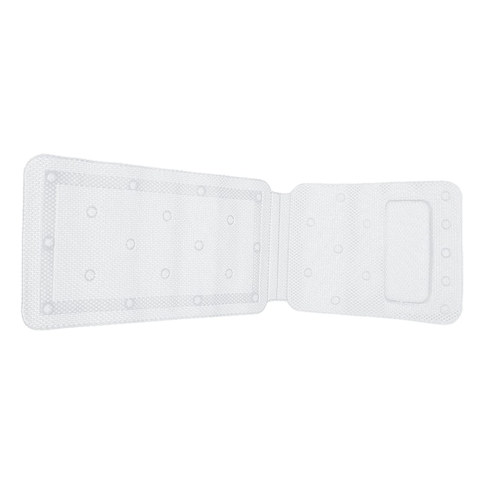 Tapis de baignoire intégral matelassé pour un bain relaxant et antidérapant senior