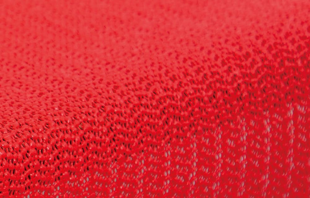 texpot Tablecloth Garden Cloth with Hem Washable Garden Tablecloth Balcony Patio Weatherproof (Red, 110 x 140 cm) - Image 2