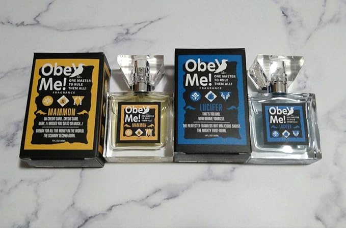 配送員設置 オベイミー ベルフェゴール 香水 プリマニアックス obey me