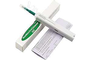 Fiber Optic Cleaning Pen for 2.5mm Ferrules SC,FC,ST,SC/APC and FC/APC,800+ Clean Times
