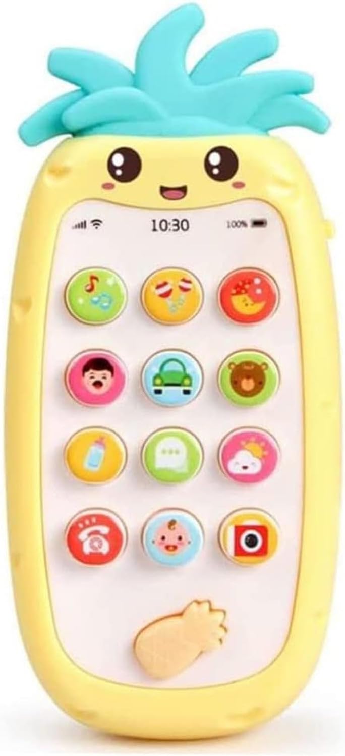 Fitto Baby Musical Mobile, Cute Pineapple Design with Songs, Sounds, and Music, Assorted Color