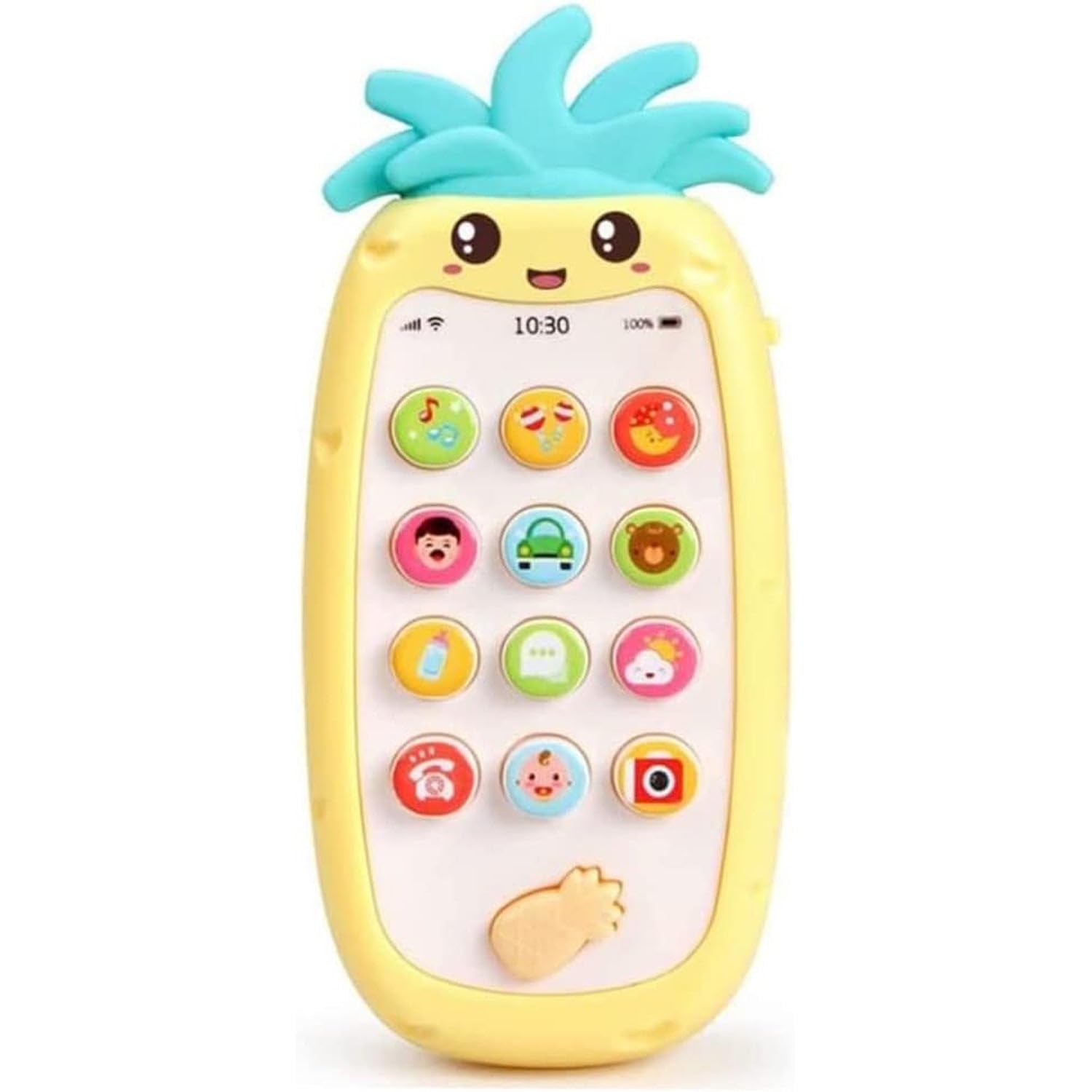 Fitto Baby Musical Mobile, Cute Pineapple Design with Songs, Sounds, and Music, Assorted Color