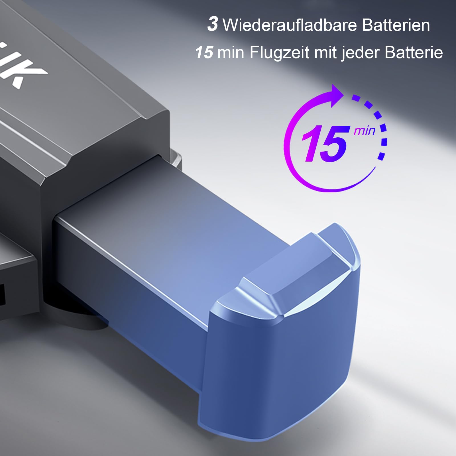 OKYUK K618 MAX Drohne mit Kamera 4K,270°Hindernisvermeidungs Drone Quadcopter mit FPV WiFi Übertragung, Einstellbare Linse, 3D Flip, Höhenhaltung, Spielzeug und Geschenke für Jungen Mädchen Anfänger