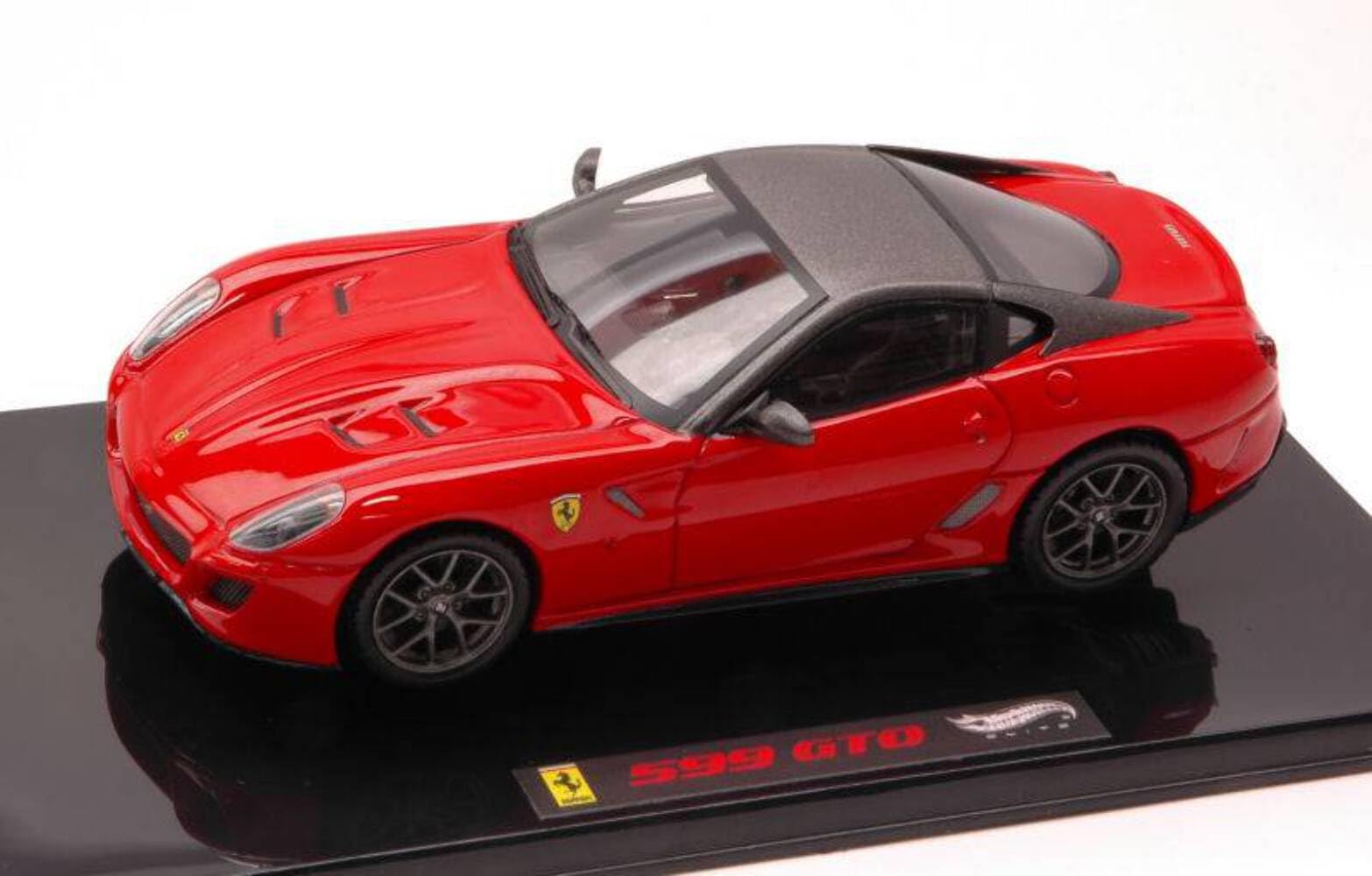 Ferrari 599 GTO Red With Grey Roof Elite Edition 1/43 Diecast Car