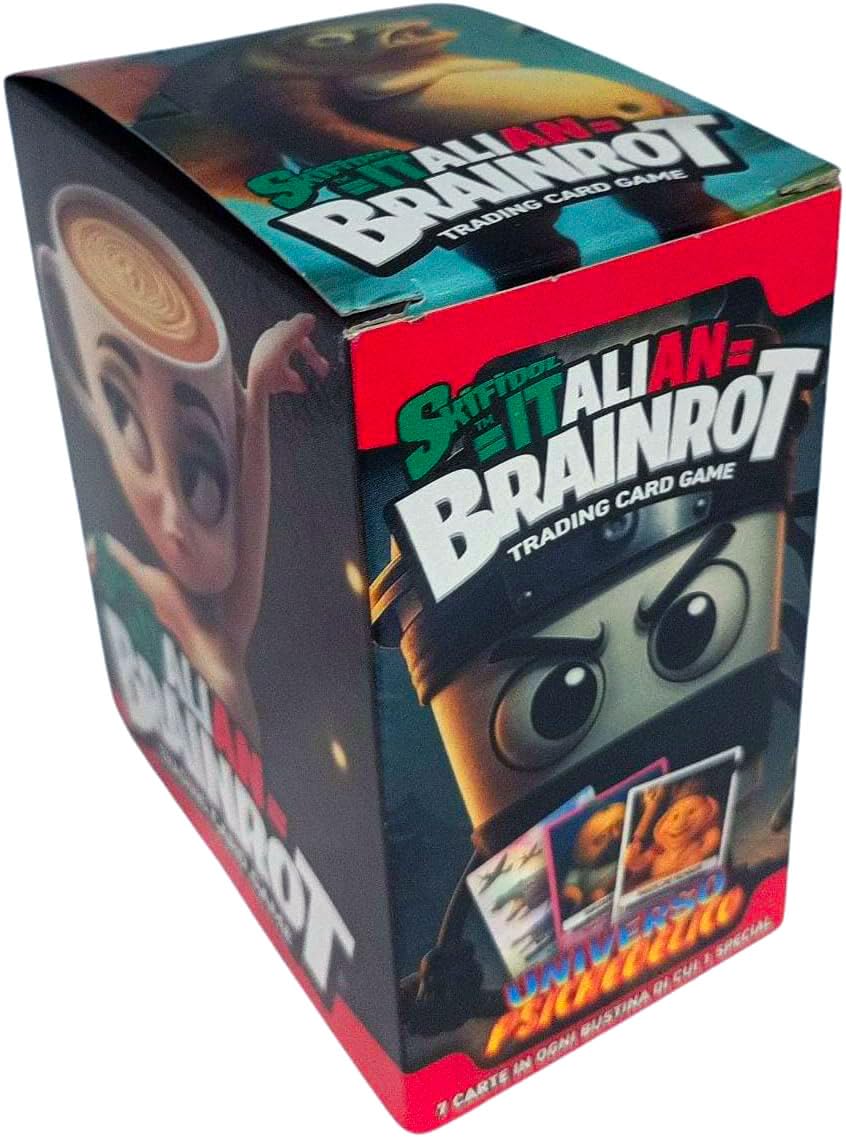 180 Pièces Carte Brainrot 24 Paquets De Cartes Brainrod