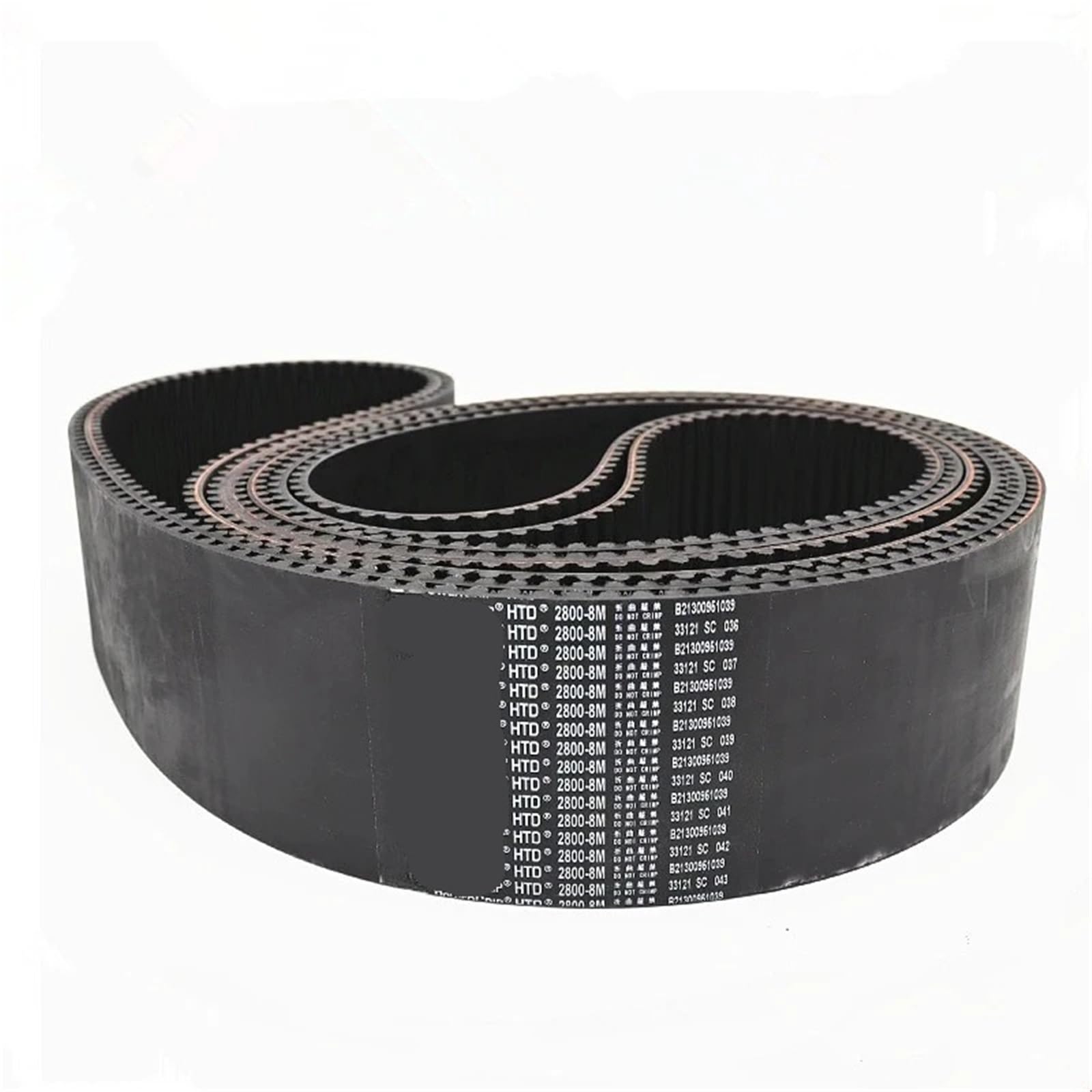 HTD640-8M 656-8M 672-8M Power Grip HTD cinturones herramientas impresora 3d correa de distribución dentada 1 Uds(20mm,HTD656-8M_1PCS)