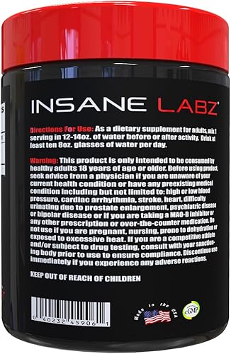 Miniatura 3 de Insane Labz, ACS, glutamina, 0.18 oz porción, 60 porciones.