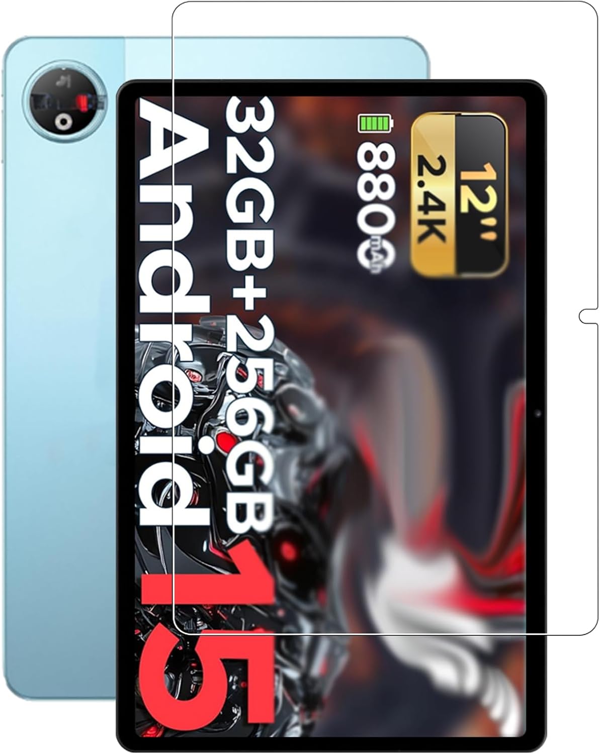 Protector de Pantalla para DOOGEE V Pad 5G 12 Pulgadas Vidrio Templado