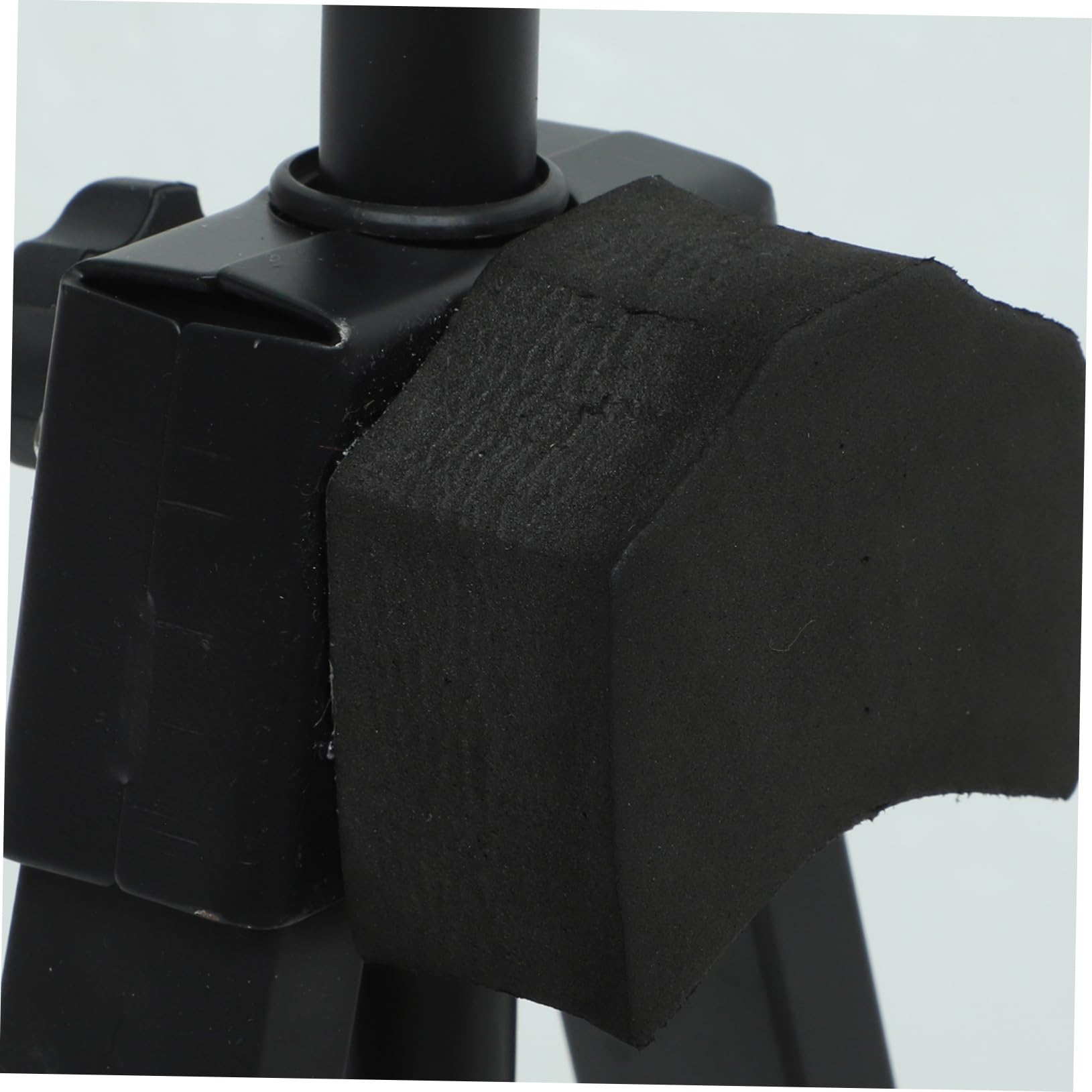 Soporte para Violonchelo Ajustable de Aleación Negro Portátil | Estable y Portátil, Estructura de Anclaje Envolvente, Uso Doméstico, Diseño en Negro