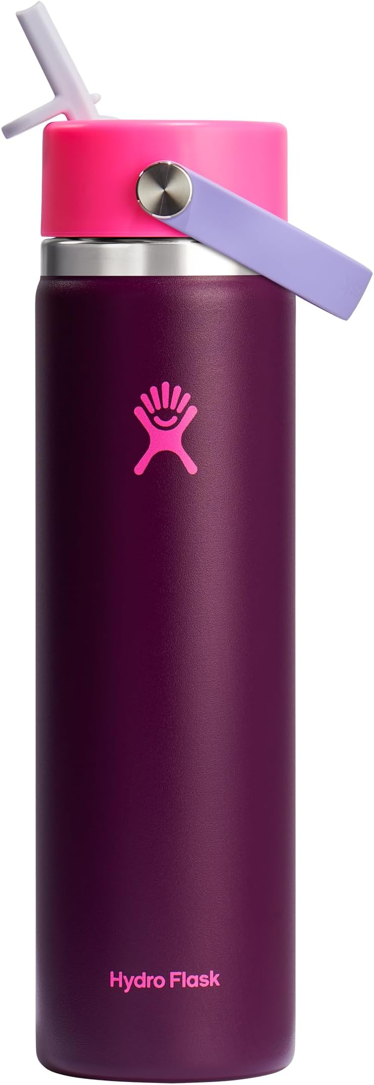 24 Oz Wide Flex Straw Cap Sugarplum