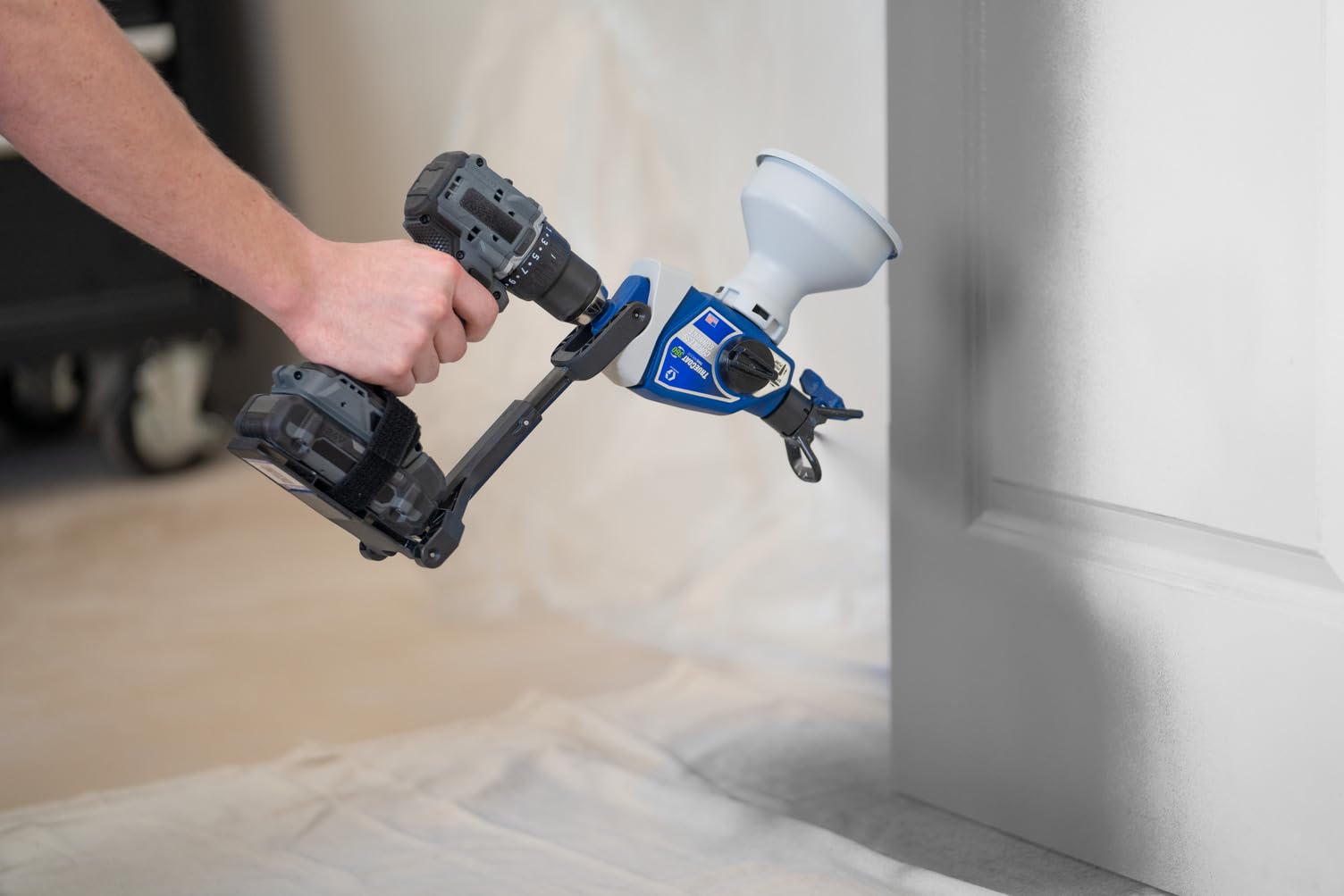Graco 2004277 Zestaw kubka detalicznego do bezprzewodowego urządzenia natryskowego do wiertarek Cordless Connect – do Magnum by Graco TrueCoat 360 Cordless Connect