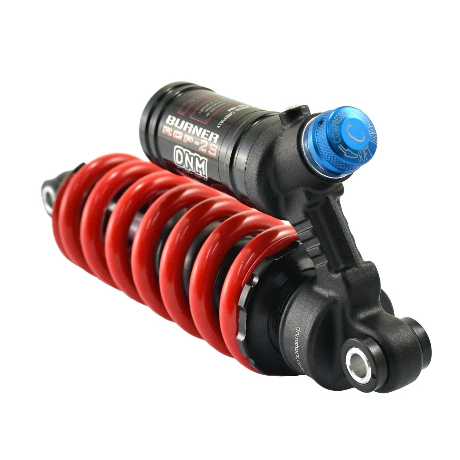 DNM BURNER-RCP2S MTB DH Bike Ammortizzatore posteriore 200 mm 249,5 kg, molla a spirale rossa, ST2443
