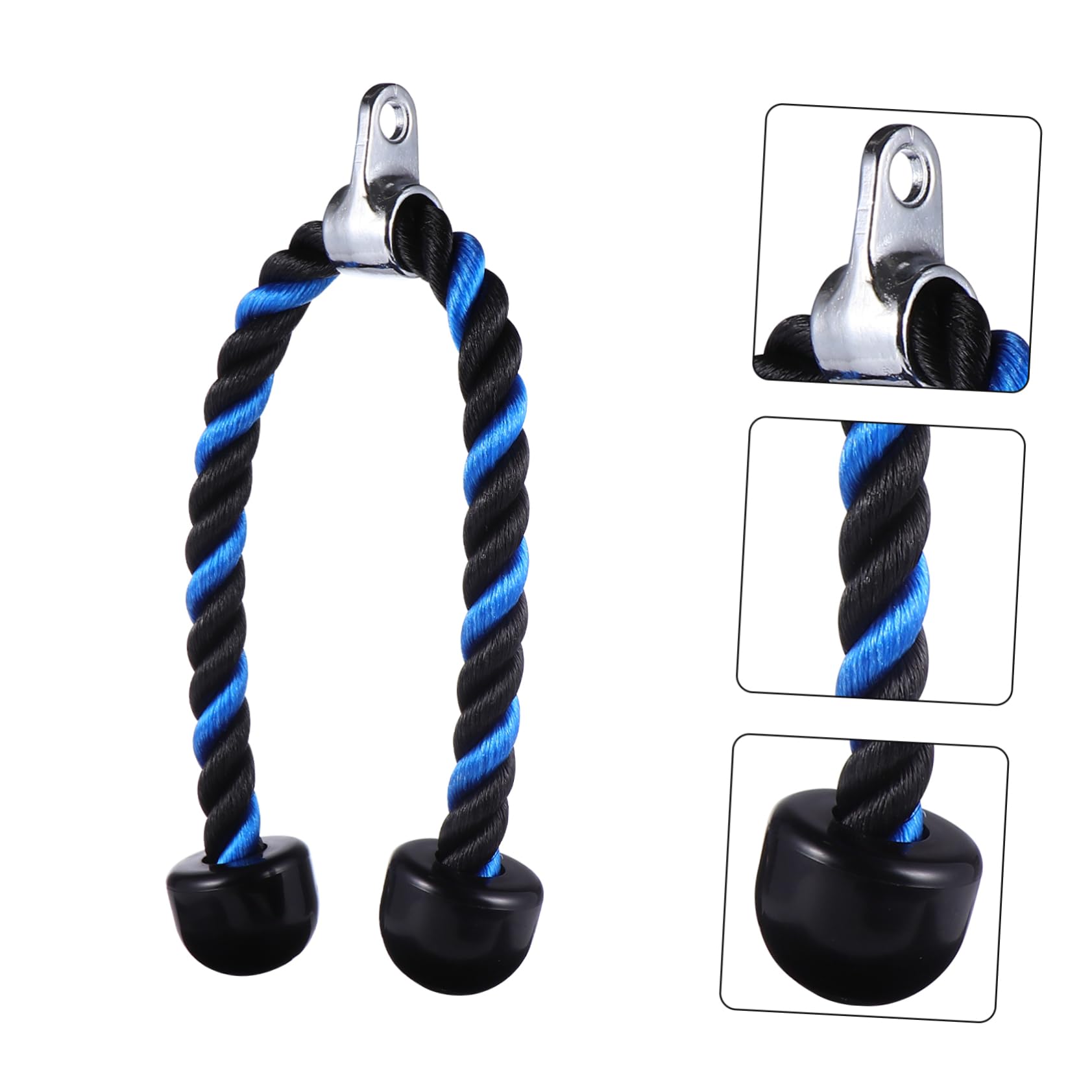 VANZACK Zugseil Für Fitnessstudio Trizeps Seil Zugschnur Trizeps Drückkabel Seil Für Wockout Trizeps Stange Kabel Trizeps Hammerseil Bizeps Übungsseil Hochfester Nylon Filament