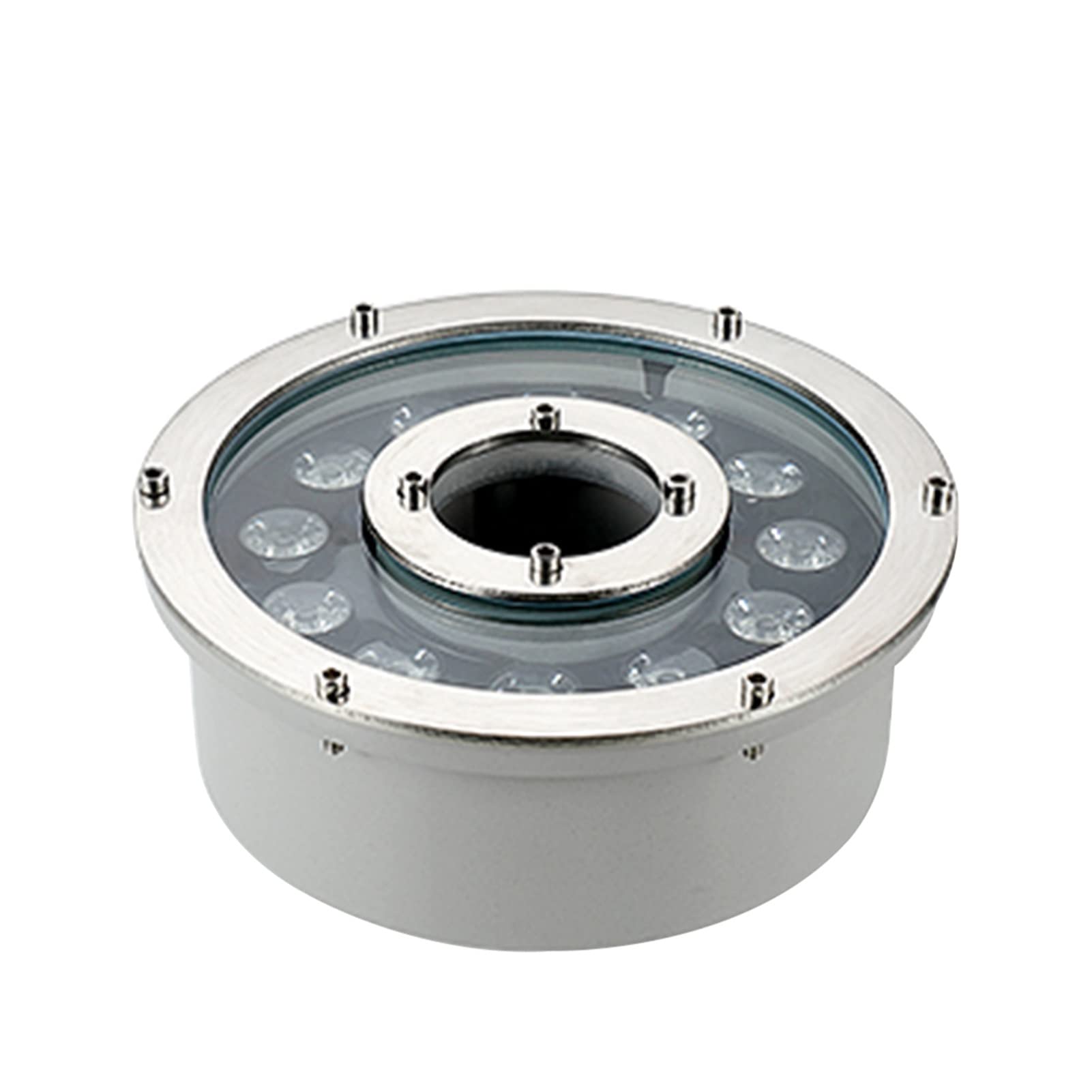Lumière de fontaine d'anneau de LED submersible pour piscine de jardin extérieur