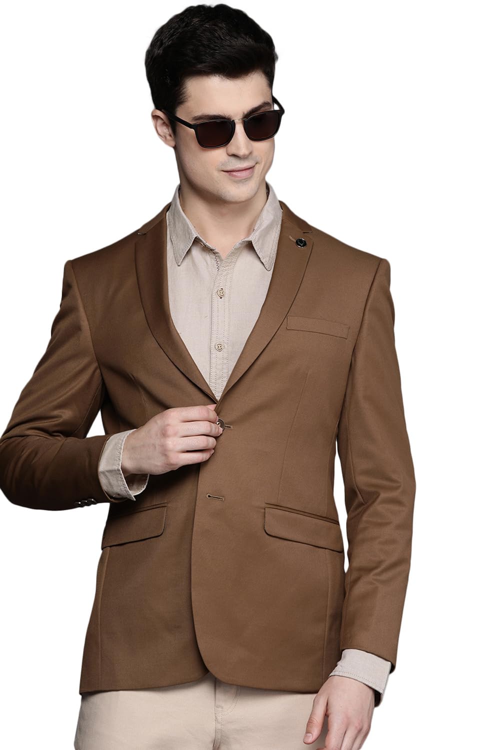 allen solly Men's Slim Blazer-picture-40