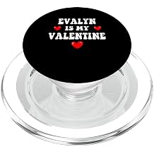 EVELIN Is My Valentine Personalized Custom EVELIN PopSockets PopGrip for MagSafe