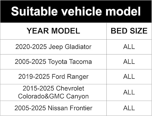 Miniatura 28 de Barra antivuelco para camioneta de tamaño completo, jaula de rollo ajustable deportiva compatible con Tundra, Serie F, Ram 1500/2500/3500