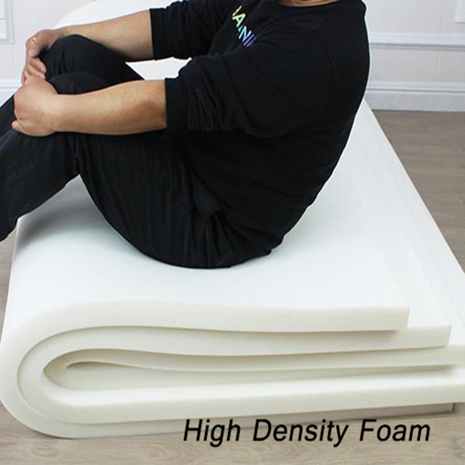 Binnenbankkussen 165 x 50 x 6 cm getuft comfortabel kussen voor erker raam stoel antislip rugkussen voor terras tuinmeubelen bank schommel stoel roze
