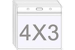 AMUU 12 Pack 4x3 Card Holder