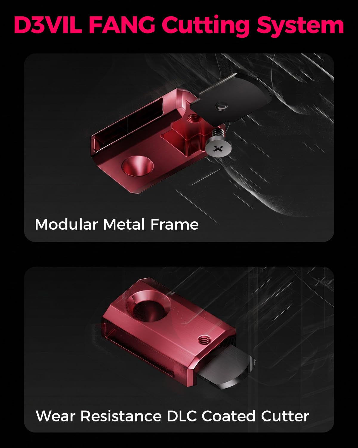 Creality Official DXC2 Extrusor, kit de Actualización para Extrusores K2 Plus/K2/K2 Pro, Innovador Diseño de Doble Engranaje y Estructura de Cierre Magnético, Accesorios de Extrusión para Serie K2