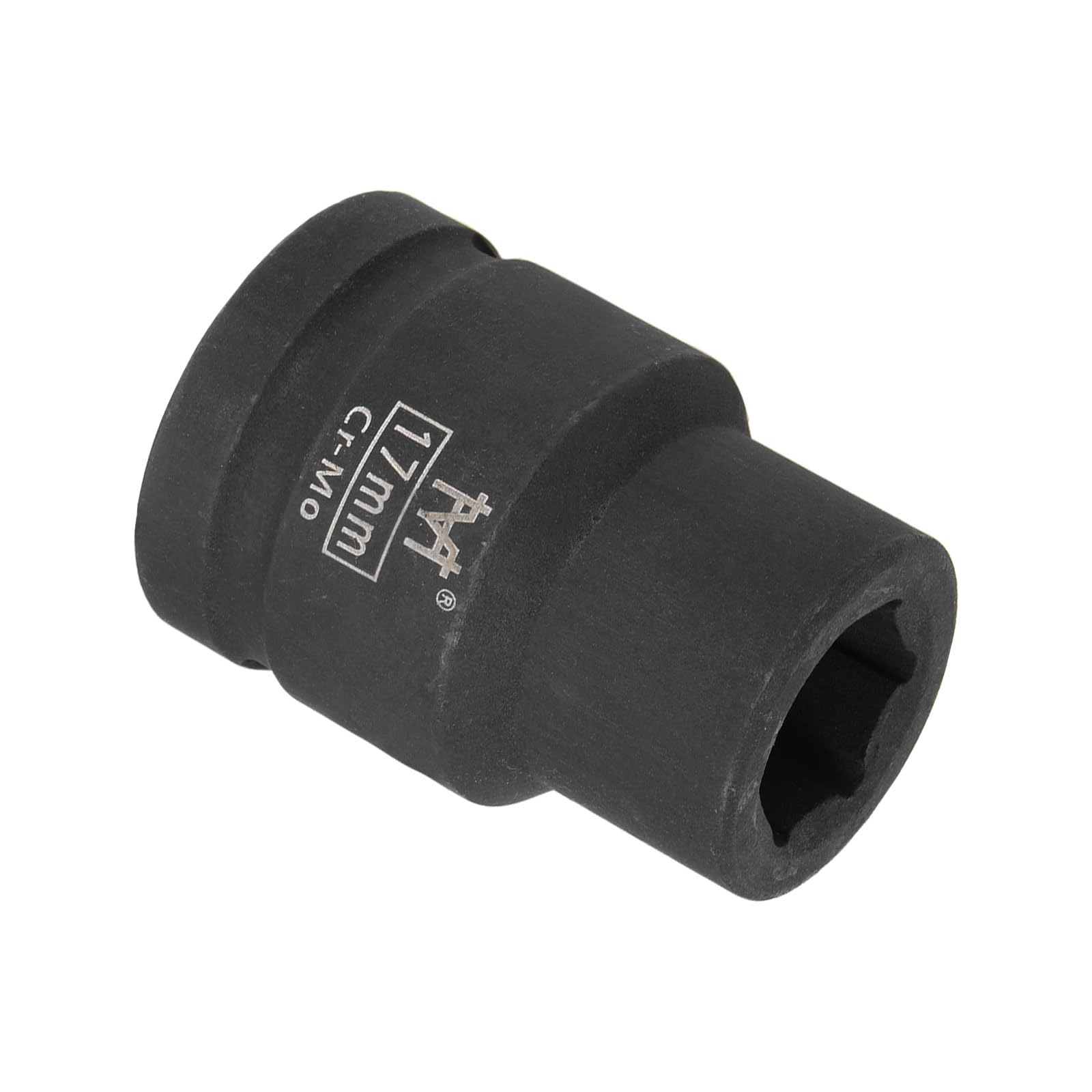 CoCud 6-Point Shallow Impact Socket, 3/4-Inch Drive 17mm Socket, Cr-Mo Axle Nut Impact Socket