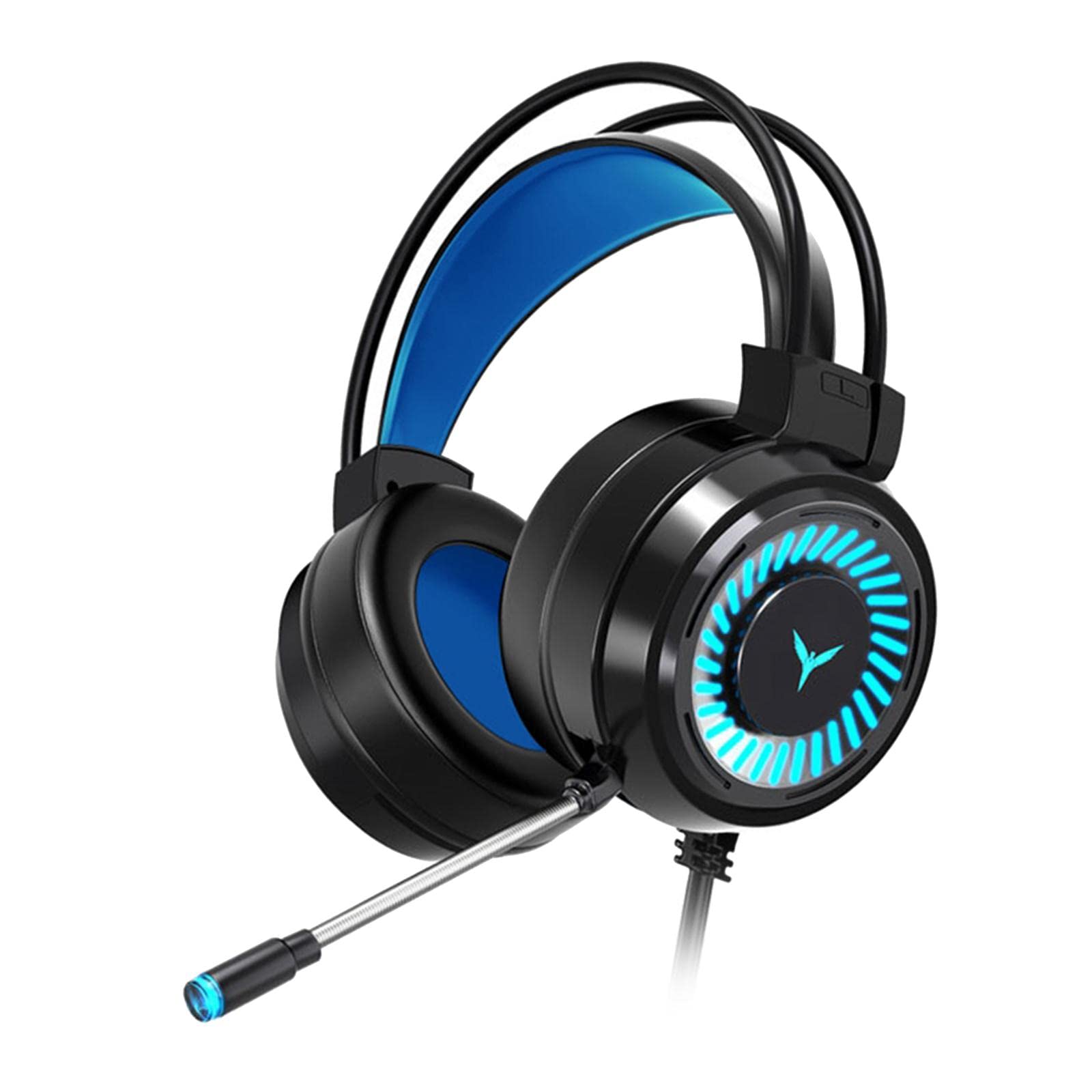 Esports Gaming Headset PC Headphone 7.1 Surround Sound for PC Mac Laptop USB Plug| Headsets|Video Games & Consoles-image-22