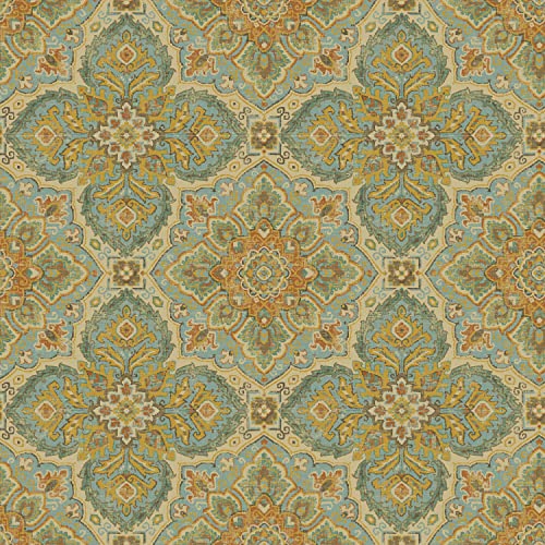 Stitch & Sparkle 100% Cotton Duck 45' Width Tile Adobe Color Sewing Fabric by The Yard, (D010G0101)