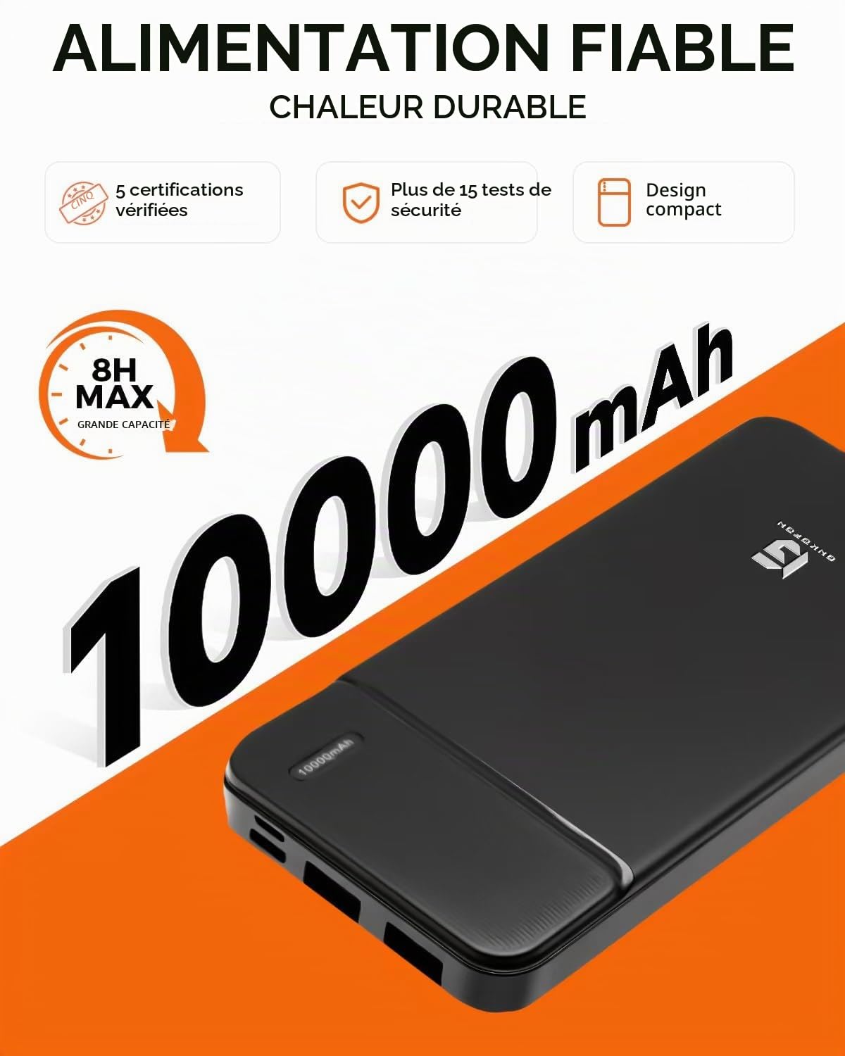 Gilet Chauffant Homme Femme,Électrique Veste Chauffante avec Batterie avec 3 Températures et 13 Zones de Chauffage Indépendantes Chauffante Hiver Vêtement