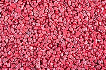 Foodie Puppies Decorative River Rock Unplanted Substrate Decorative Small Stone (2.5 Kg, Red)