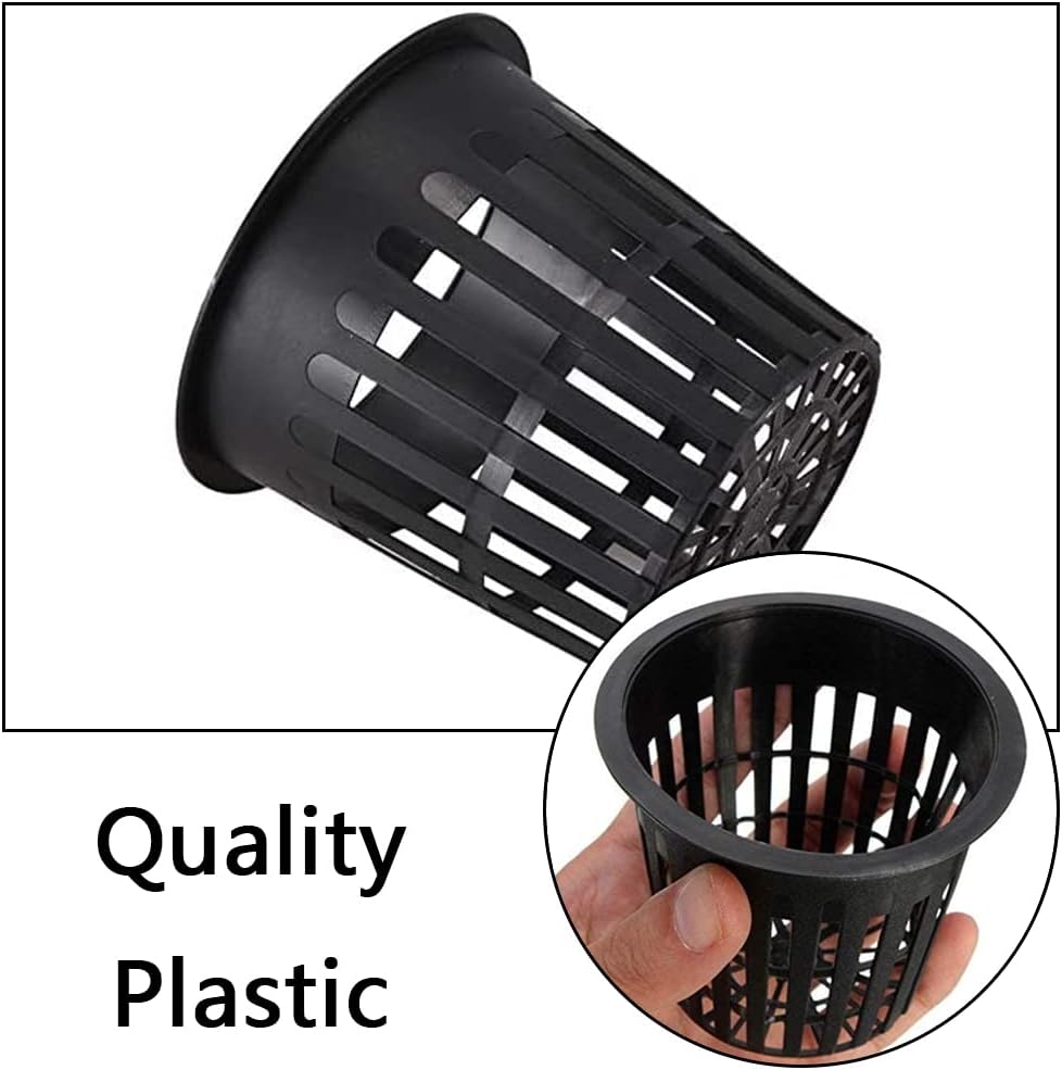 20 Pcs Hydroponics Plant Mesh Pots Garden Balcony Planting Baskets