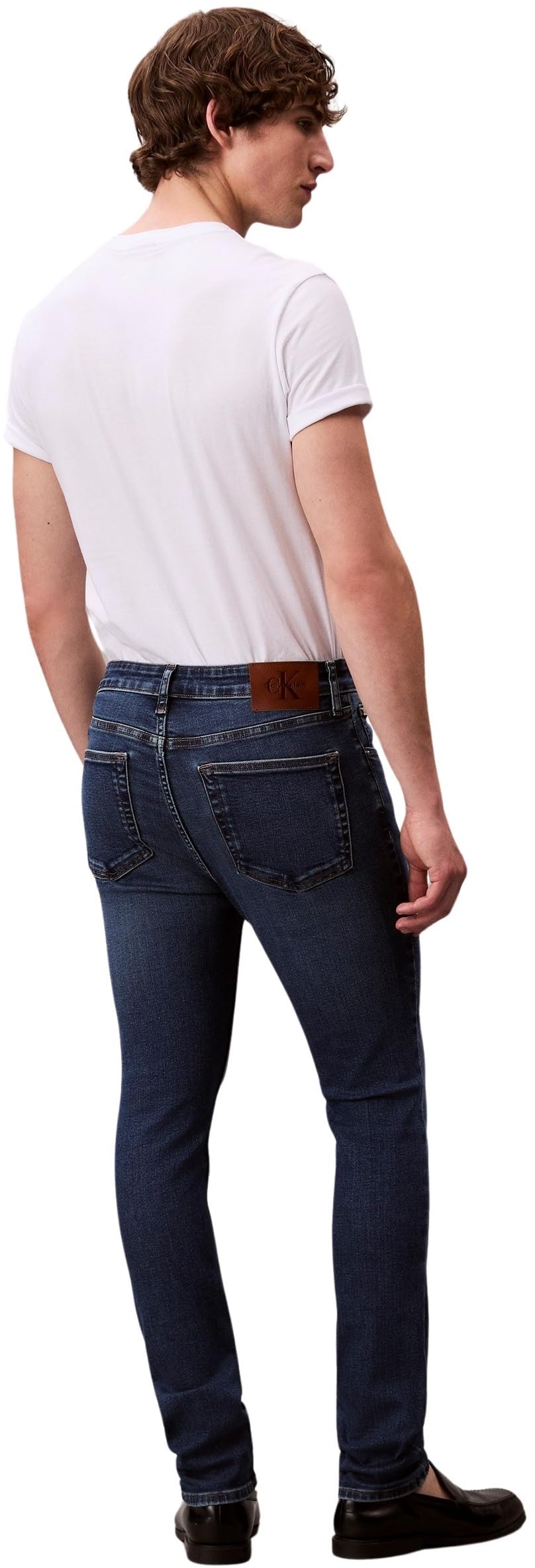 Calvin Klein - Skinny Oil Slick Jean Regen Lv04rb720g, Jeans Unisex - Adulto
