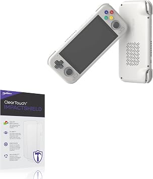 BoxWave Screen Protector Compatible with Retroid Pocket 4 - ClearTouch ImpactShield 2-Pack, Impenetrable Screen Protector Flexible Film