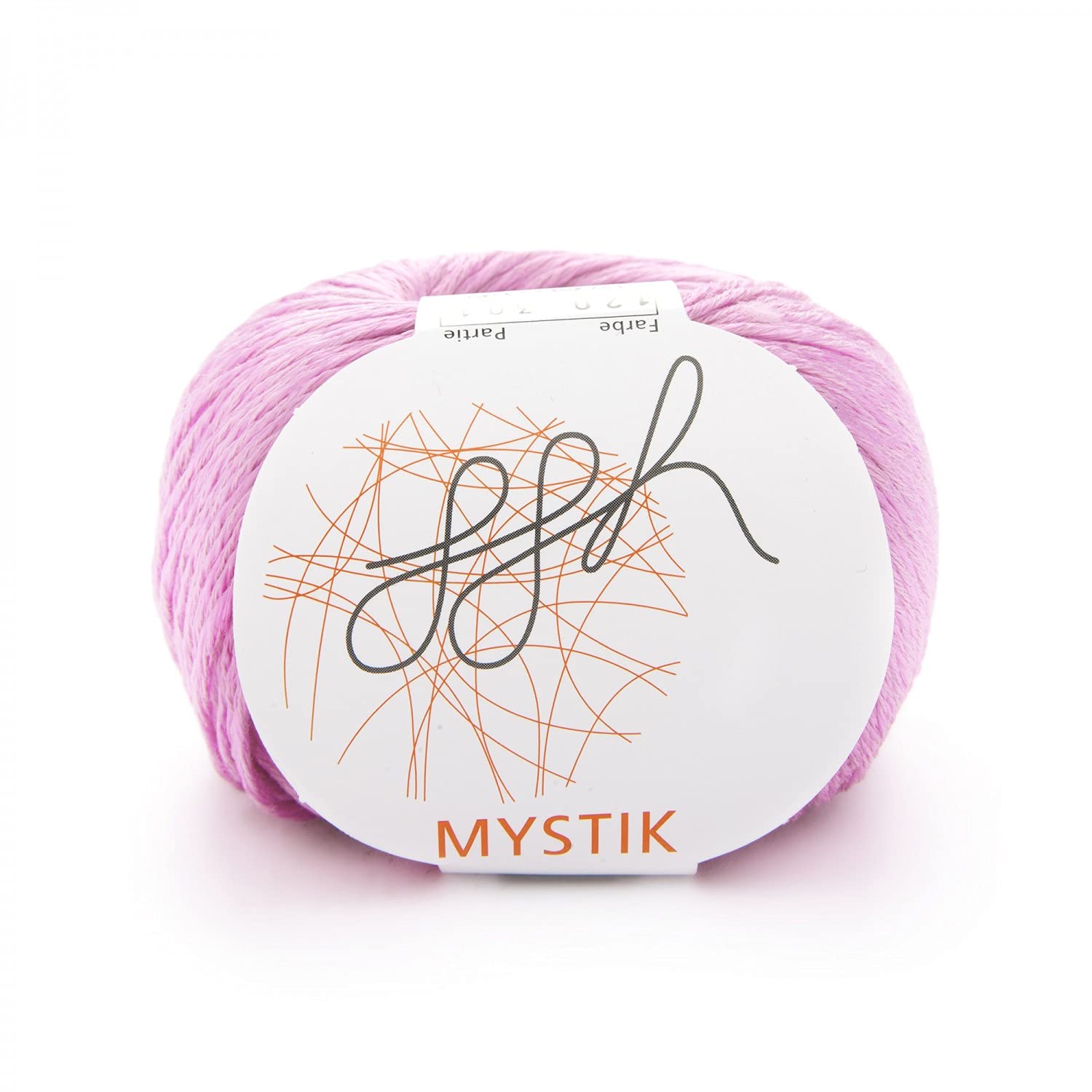 ggh Mystik - 110 - Pink - Cotton with Viscose for Knitting and Crocheting - Image 3