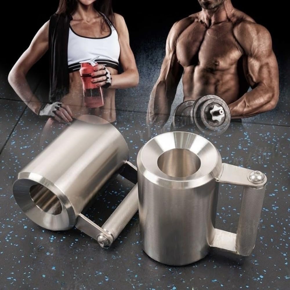 Amazon | ZorTery プロバーベル ジョッキ ダンベル スチールダンベル