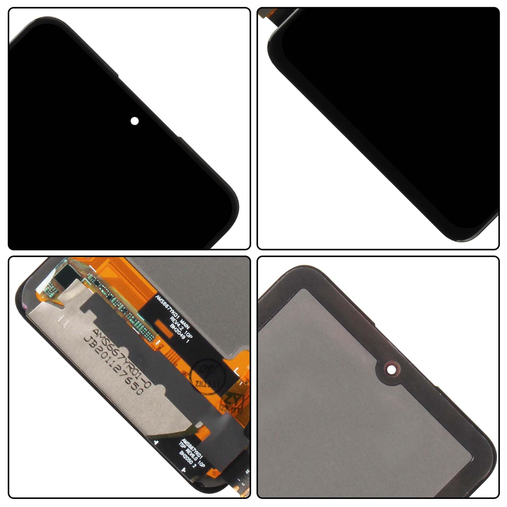 Écran LCD Tactile De Remplacement Pour Redmi Note 11 Pro (modèles 2201116TG/2201116SG) - Noir - Neuf