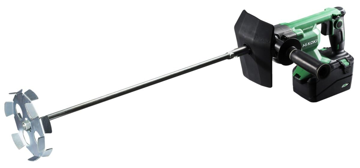 Hikoki Green Akku-Betonverdichter Um36da (36V, Brushless, 2 Gang Getriebe: 12.000 Min-1/15.000 Min-1, Spritschutz, Soft-Startfunktion, Zubehör, Ohne Akku Und Ladegerät)