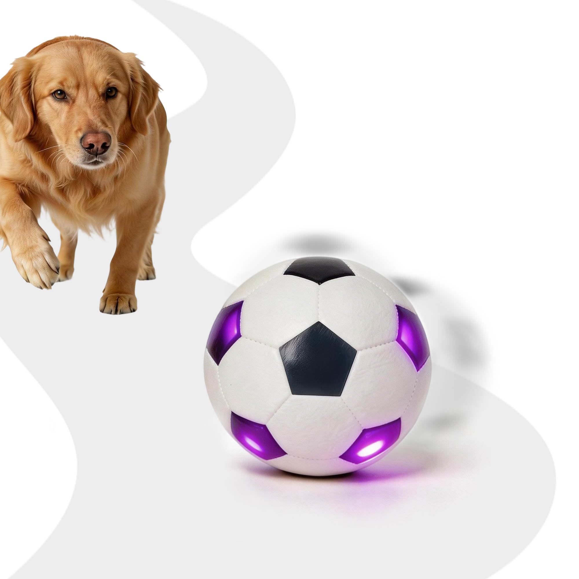Official FIFA World Cup 2026 Edition-Interactive Dog Ball Toys, Dog Rolling Ball Electric Automatic Moving Ball for Small Medium Large Dogs, Motion-Activated and USB Rechargeable
