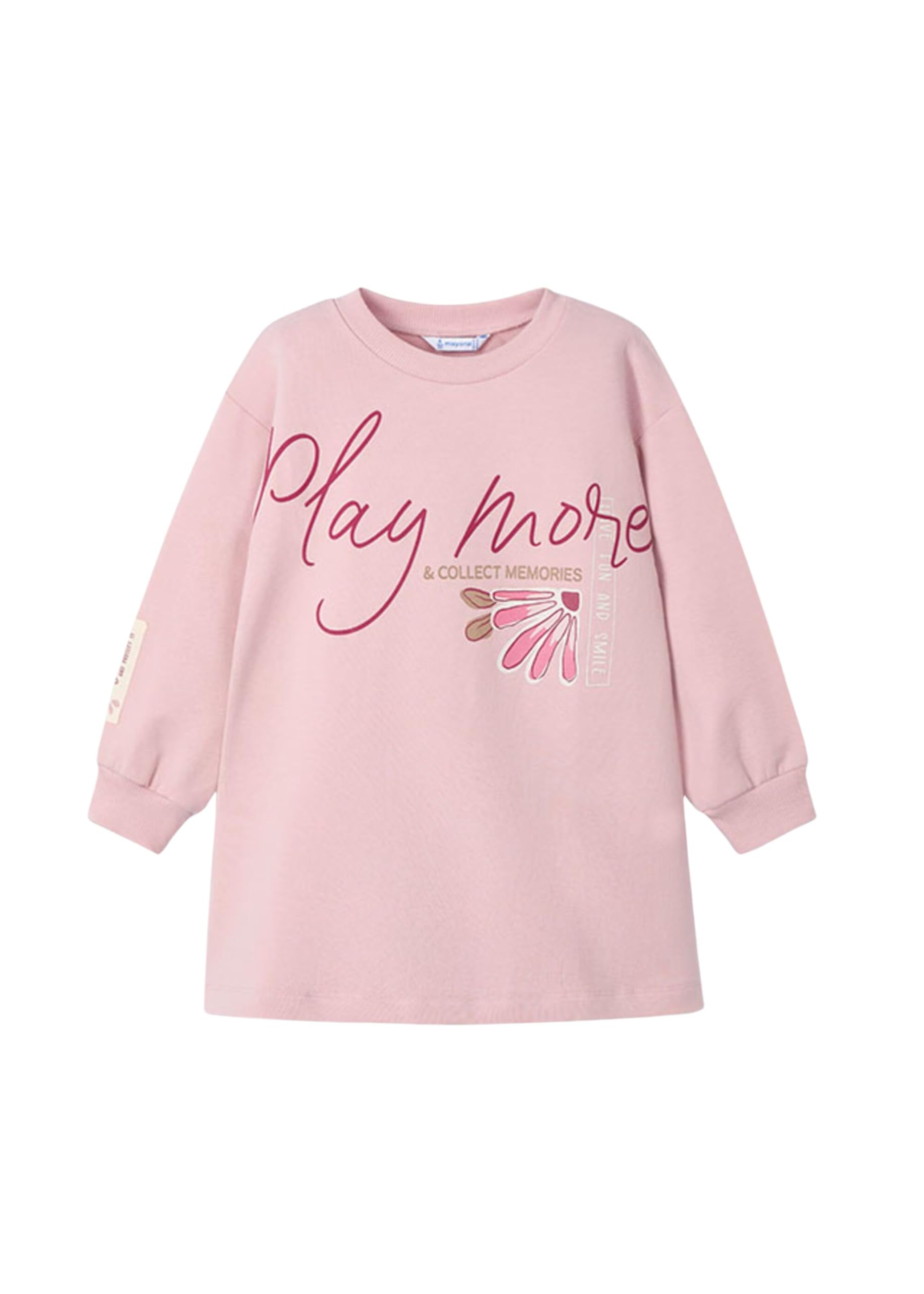 Robe pour fille pois chiches Mayoral vêtement été chic coton taille élastique - 5