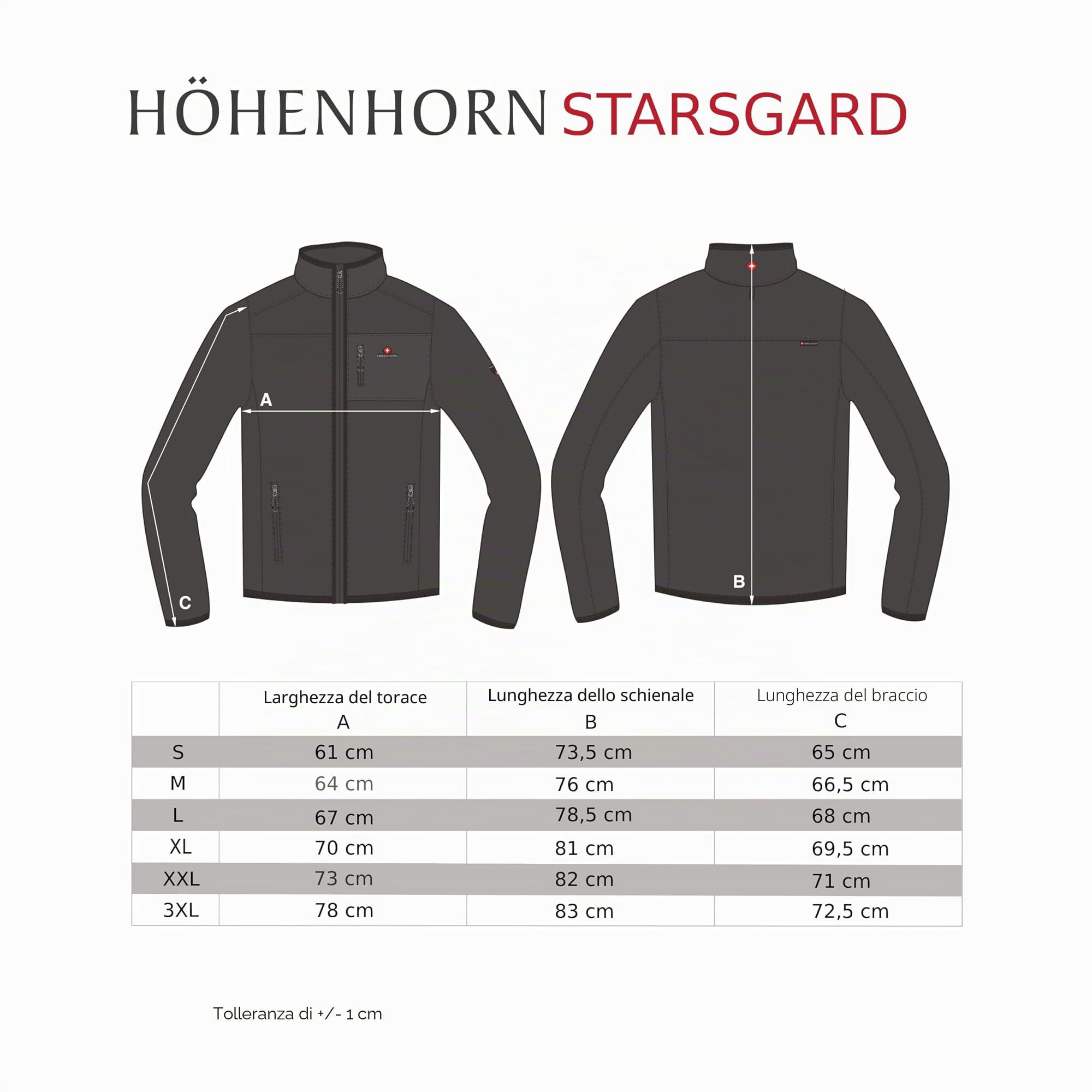 Höhenhorn Starsgard - Giacca invernale da uomo, impermeabile, traspirante