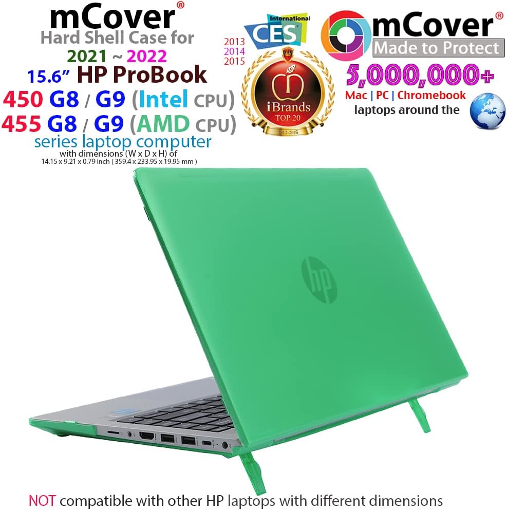 mCover Case Compatible ONLY for 2021～2022 15.6" HP ProBook 450 G8 / G9 and 455 G8 / G9 Series Notebook PC (NOT Fitting Other HP Models) - Pink