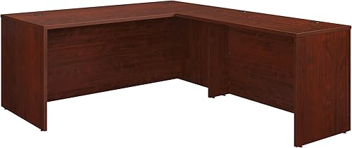 Sauder OfficeWorks - Combo de escritorio en L de 72 x 78 pulgadas, acabado clásico cereza