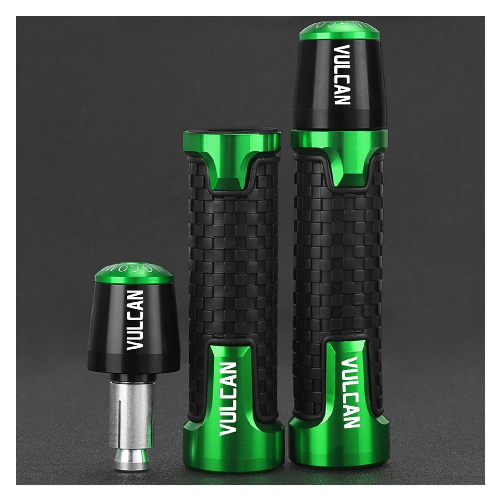 manija del Acelerador de la Motocicleta para Vulcan S650 Vulcan S 650 2015-2023 Empuñaduras De Manillar Motocicleta Extremos Agarre Tapas Deslizantes Enchufe