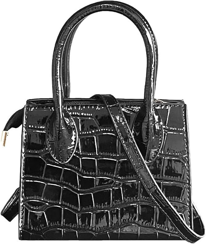 Small crossbody tote bags for women faux leather cute clutch mini purses and handbags