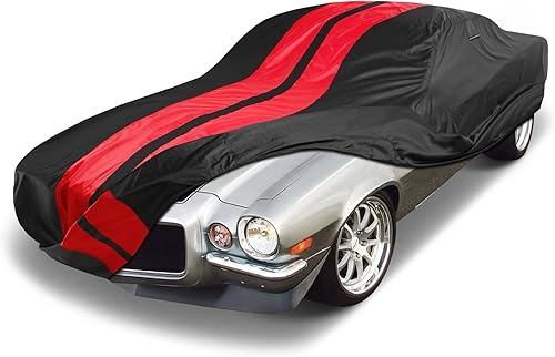 Miniatura 83 de iCarCover Compatible con Chevy Camaro: Funda completa para coche, impermeable, para todo tipo de clima, resistente a la intemperie, UV, sol, nieve
