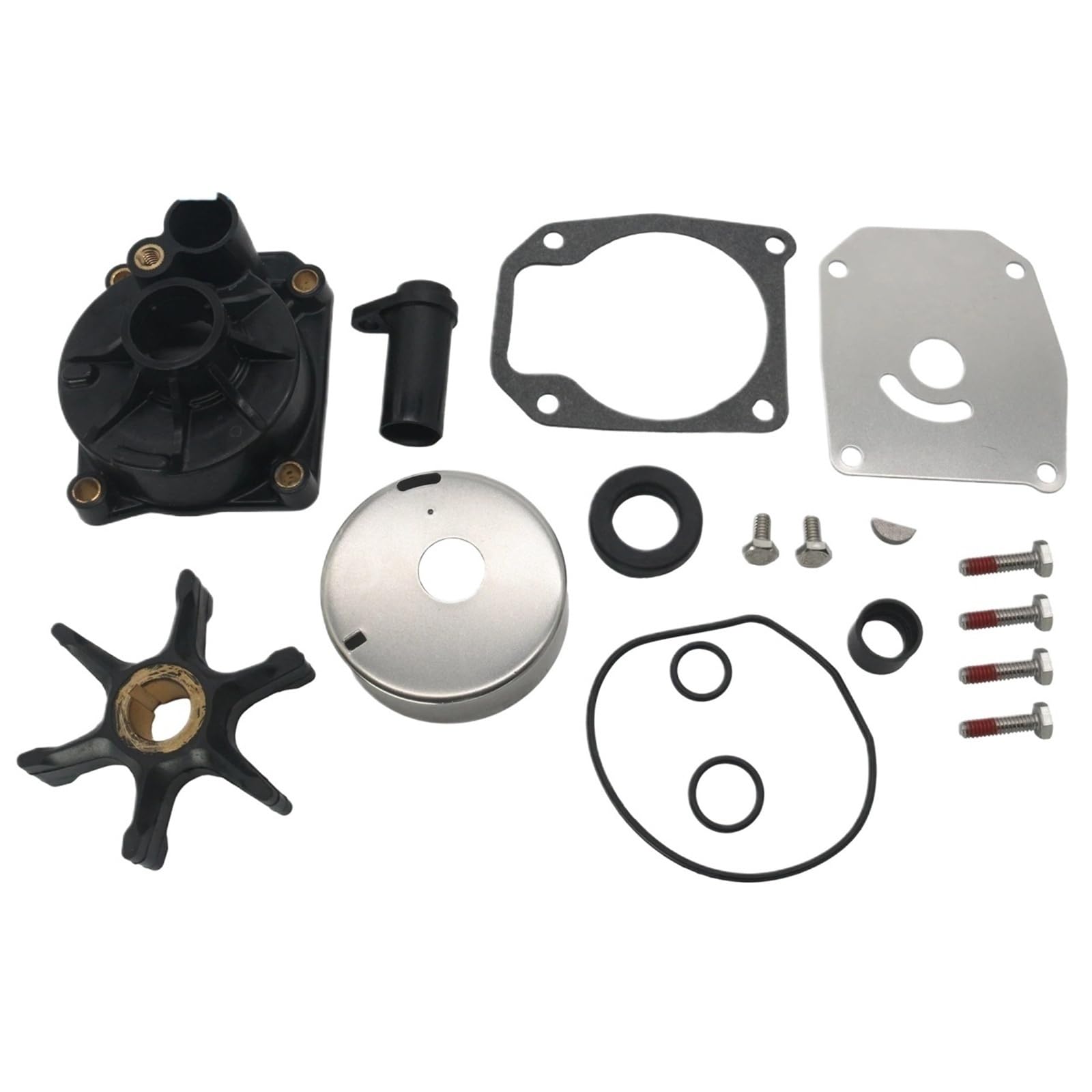 438579 Kit di Riparazione Pompa Acqua con alloggiamento girante for fuoribordo Johnson Evinrude 70 75 HP 0438579 389143 386533 436956 777810