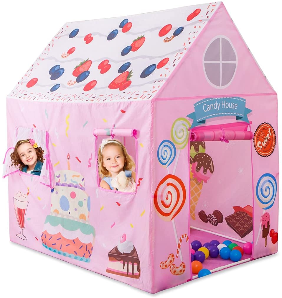 EPIC CRAFT Jumbo Size Birthday Cake Play Tent House for 3 Year + Old Girls and Boys (B09CMDM82T) Amazon Price History, Amazon Price Tracker